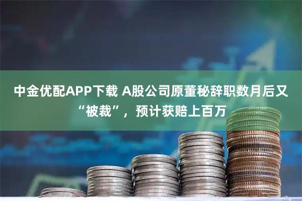 中金优配APP下载 A股公司原董秘辞职数月后又“被裁”，预计获赔上百万